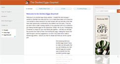 Desktop Screenshot of deviledeggs.com